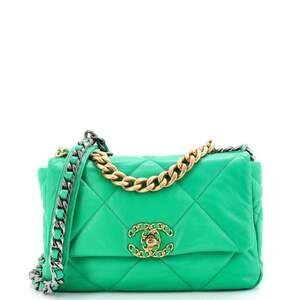 Chanel 19 Flap Bag Quilted Leather #238264C49B